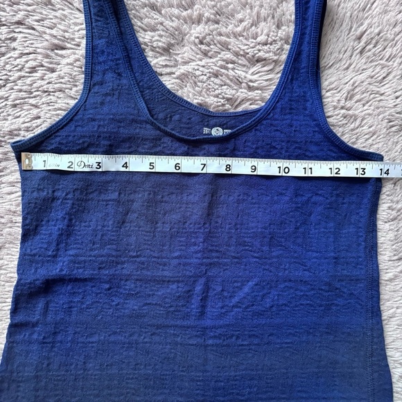 ⭐️⭐️⭐️Women’s Juniors SO perfect tank Navy blue size Medium - Picture 6 of 8
